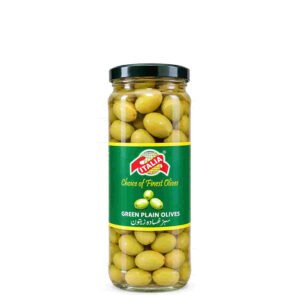 Italia Green Plain Olives 430gm