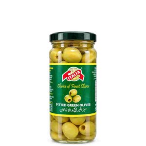 Italia Pitted Green Olives 235gm